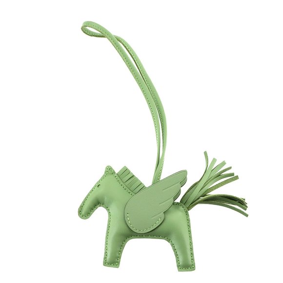 HERMES Green Bag Charm - Picture 1 of 5